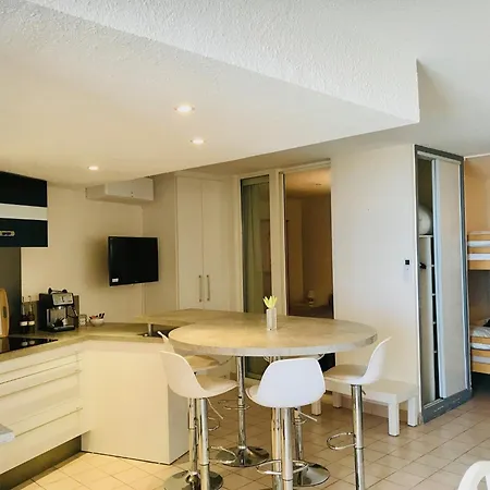 578 Superbe T2 Front De Mer, Parking, Clim Appartement Sète